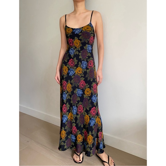 Betsey Johnson Dresses & Skirts - Vintage Betsey Johnson floral maxi dress